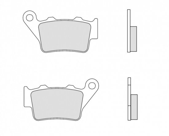 Disk pločice BREMBO for DUCATI Monster 797 S