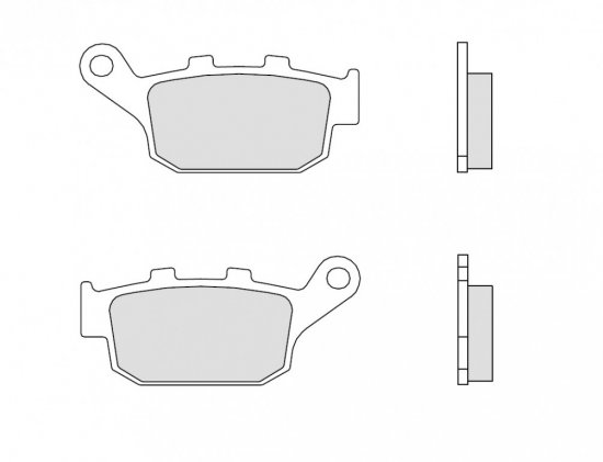 Disk pločice BREMBO for YAMAHA XJ6 (Diversion,Diversion F) /ABS (2009-2015)