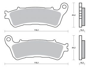 Disk pločice BREMBO