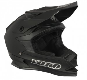 MX helmet YOKO SCRAMBLE matte black M