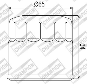 Filter ulja CHAMPION COF104