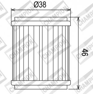 Filter ulja CHAMPION COF041