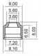 Oil seal RMS valve stem