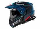 Off road helmet MT Helmets SYNCHRONY DUO SPORT SV PATROL B7 MATT BLUE XS