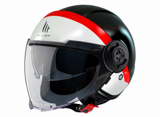 Helmet MT Helmets VIALE SV UNIT MATT PEARL RED M