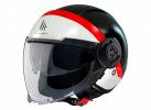 Jet helmet MT Helmets VIALE SV S 68 UNIT A5 MATT RED XXS