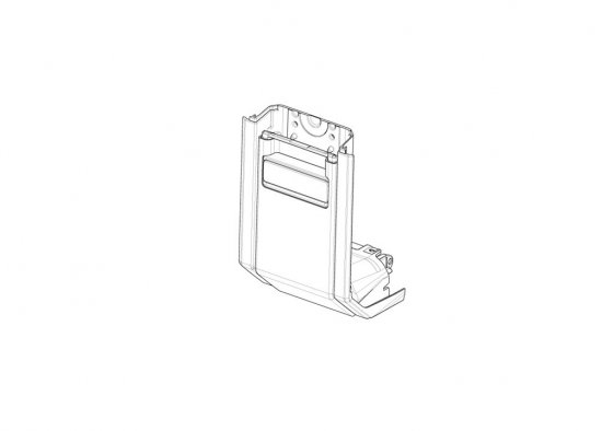 Locking system SHAD TR37 (lower part) for YAMAHA XJR 1300