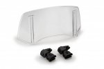 Multiadjustable visor PUIG 2.0 clip-on transparent