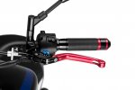 Clutch lever without adapter PUIG 210RA 3.0 foldable red/blue