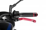 Clutch lever without adapter PUIG 210RN 3.0 foldable red/black