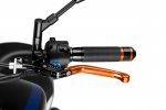 Clutch lever without adapter PUIG 210TA 3.0 foldable orange/blue