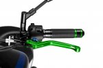 Clutch lever without adapter PUIG 220VA 3.0 long green/blue