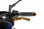 Clutch lever without adapter PUIG 230OA 3.0 short gold/blue