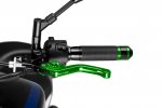 Clutch lever without adapter PUIG 230VV 3.0 short green/green