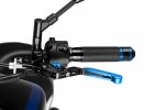 Clutch lever without adapter PUIG 24ANA 3.0 extendable folding blue/blue