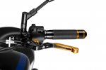 Clutch lever without adapter PUIG 24ONO 3.0 extendable folding gold/gold