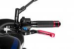 Clutch lever without adapter PUIG 24RNA 3.0 extendable folding red/blue