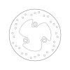 Kočiona disk BREMBO 68B40715 fix