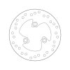 Kočiona disk BREMBO 68B40716 fix