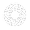 Kočiona disk BREMBO 68B40742 fix