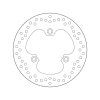 Kočiona disk BREMBO 68B40743 fix