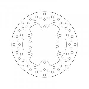 Kočiona disk BREMBO fix