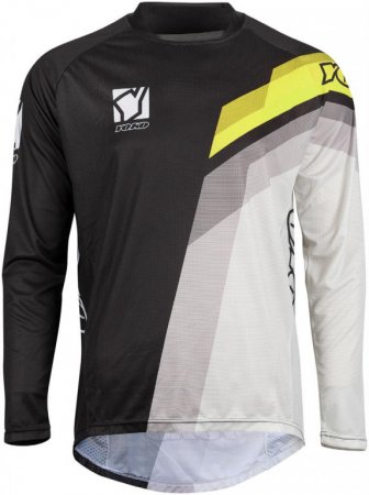 MX jersey kids YOKO VIILEE black / white / yellow L