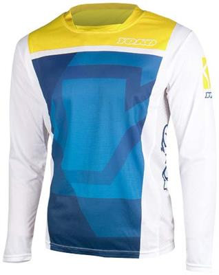 MX jersey kids YOKO KISA blue / yellow M