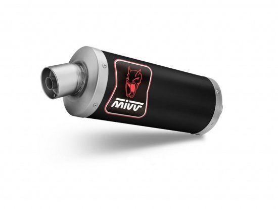 Silencer MIVV T.023.LDKB DAKAR Crni