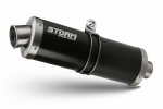 Silencer STORM K.049.LX2B OVAL Steel black