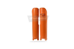 Fork guards POLISPORT (pair) orange KTM