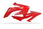 Radiator scoops POLISPORT 8410300003 (pair) red CR 04