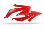 Radiator scoops POLISPORT 8411300003 (pair) red CR 04