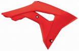 Radiator scoops POLISPORT 8414800004 (pair) red CR 04