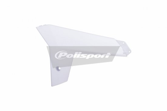 Lower radiator scoops POLISPORT 8415400005 white