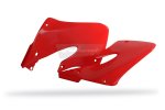 Radiator scoops POLISPORT 8417000003 (pair) fluo red