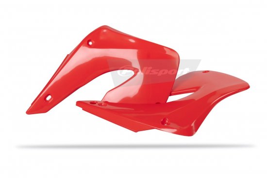 Radiator scoops POLISPORT 8421000003 (pair) red CR 00