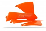 Radiator scoops POLISPORT 8429500001 (pair) orange KTM