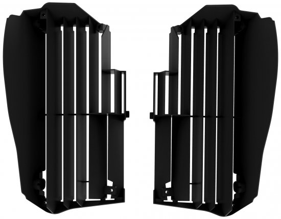 Radiator louvers POLISPORT 8464700003 PERFORMANCE Crni