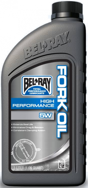 Fork oil Bel-Ray HIGH PERFORMANCE FORK OIL 5W 1l