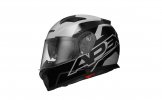 Full face helmet CASSIDA APEX CONTRAST grey/ black XS