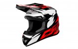 Motocross Helmet CASSIDA CROSS CUP TWO red/ white/ black XL