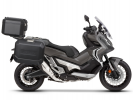 Set aluminijastih kofera sa nosači i pločo SHAD TERRA BLACK, 48L stražnji kofer in 47L bočni koferi SHAD HONDA X-ADV 750