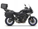 Set aluminijastih kofera sa nosači i pločo SHAD TERRA BLACK, 48L stražnji kofer in 36L/47L bočni koferi SHAD YAMAHA MT-09 Tracer / Tracer 900