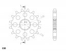 Prednji lančanik SUPERSPROX CST-1180:19 19T, 530