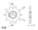 Prednji lančanik SUPERSPROX CST-1407:10 10T, 520