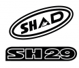 Stickers SHAD crven for SH29