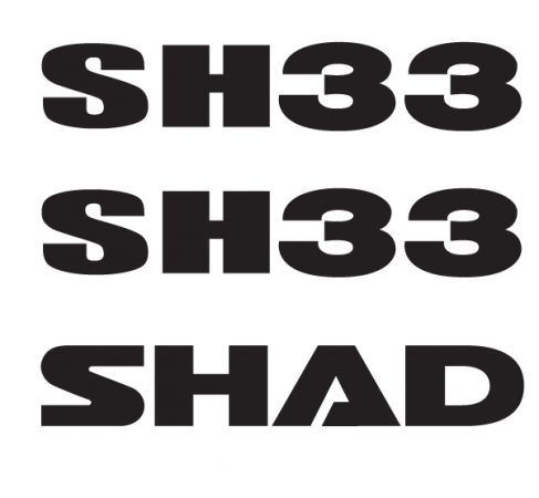 Stickers SHAD for SH33 for YAMAHA MT-03 320