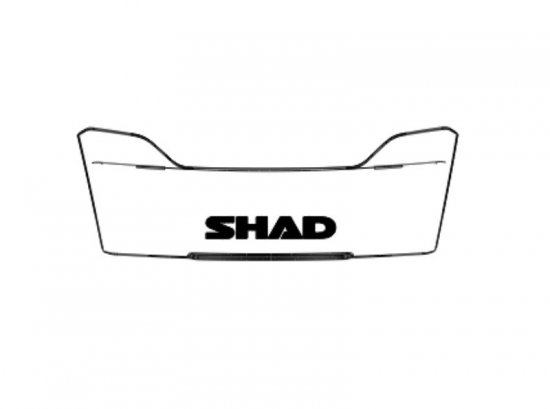 Reflector SHAD SH40 with logo SHAD for YAMAHA XJR 1300