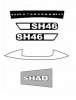 Stickers SHAD for SH46